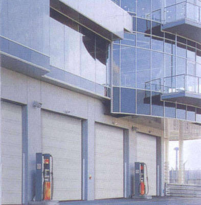 翻板车库门|陕西西安中意电动卷闸门业