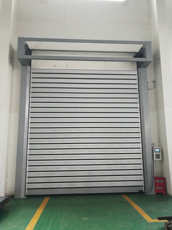 新款铝合金快速卷帘门电动升降门地感车库门-感应门自动门平开门平移