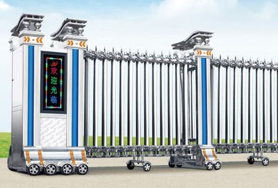 【广州电动门.广州电动伸缩门.广州自动门】价格,厂家,图片,其他门,广州市越秀区康盛卷闸经营部-