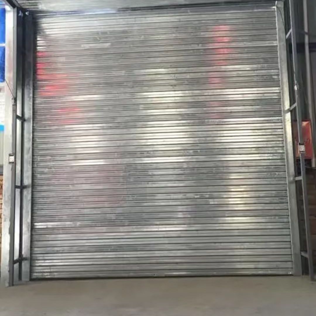 特级钢制卷帘无机防火卷帘门 电动厂家双轨双帘卷闸门的专业解析